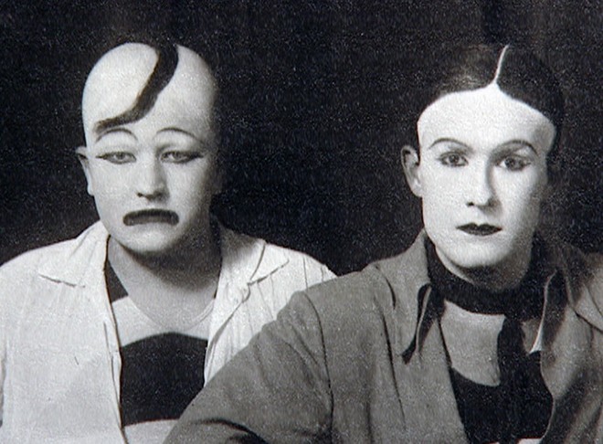 Jan Werich a Jiří Voskovec (foto Česká televize)