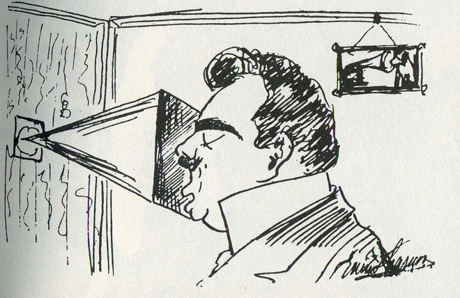 Enrico Caruso - karikatura (zdroj chicagonow.com)