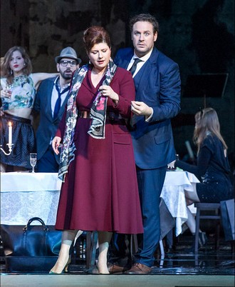 Wolfgang Amadeus Mozart: Don Giovanni - Semperoper Drážďany 2016 (foto © David Baltzer)