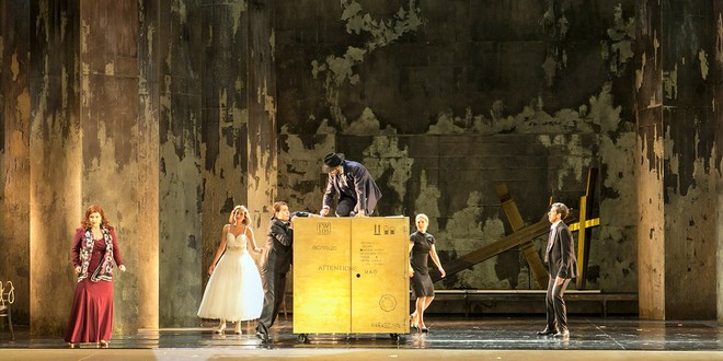 Wolfgang Amadeus Mozart: Don Giovanni - Semperoper Drážďany 2016 (foto © David Baltzer)