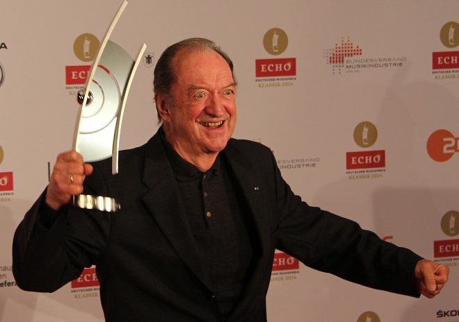 Nikolaus Harnoncourt s cenou Echo Klassik 2014