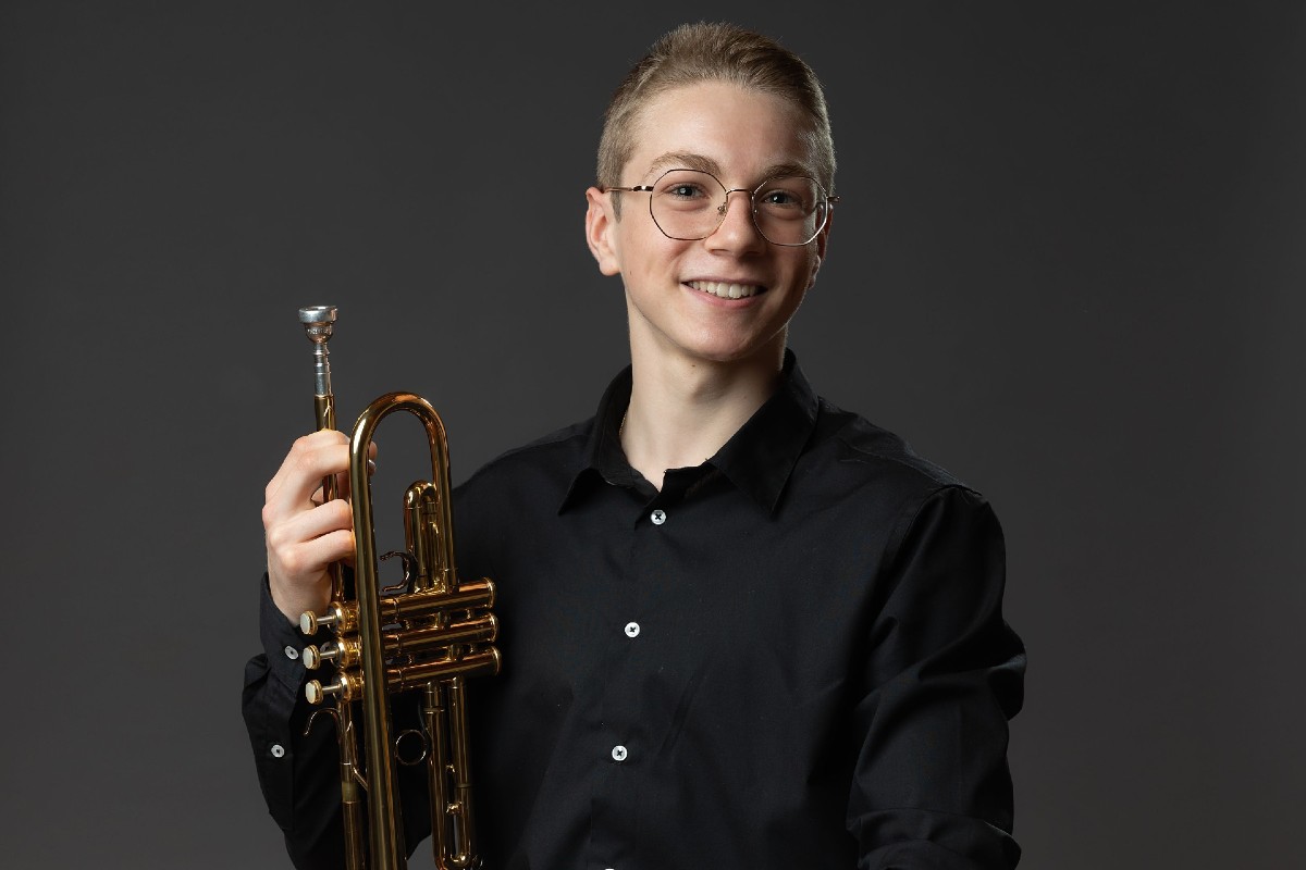 Finalista soutěže Concertino Praga 2022 Filippo Lombardi (zdroj Concertino Praga, foto Giorgio Zamboni)