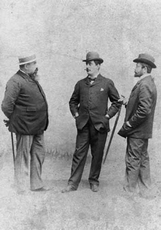 Giuseppe Giacosa, Giacomo Puccini Luigi Illica (zdroj librari.beniculturali.it)