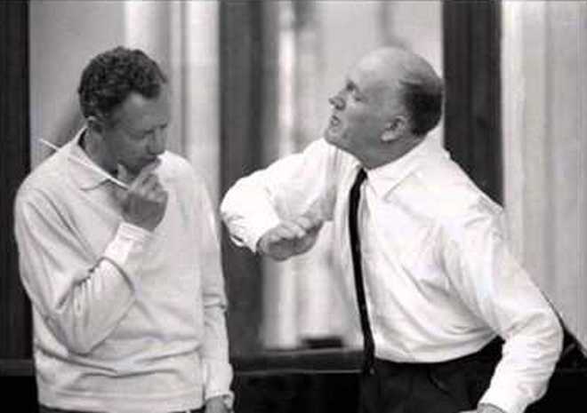 Benjamin Britten a Svjatoslav Richter (foto archiv)