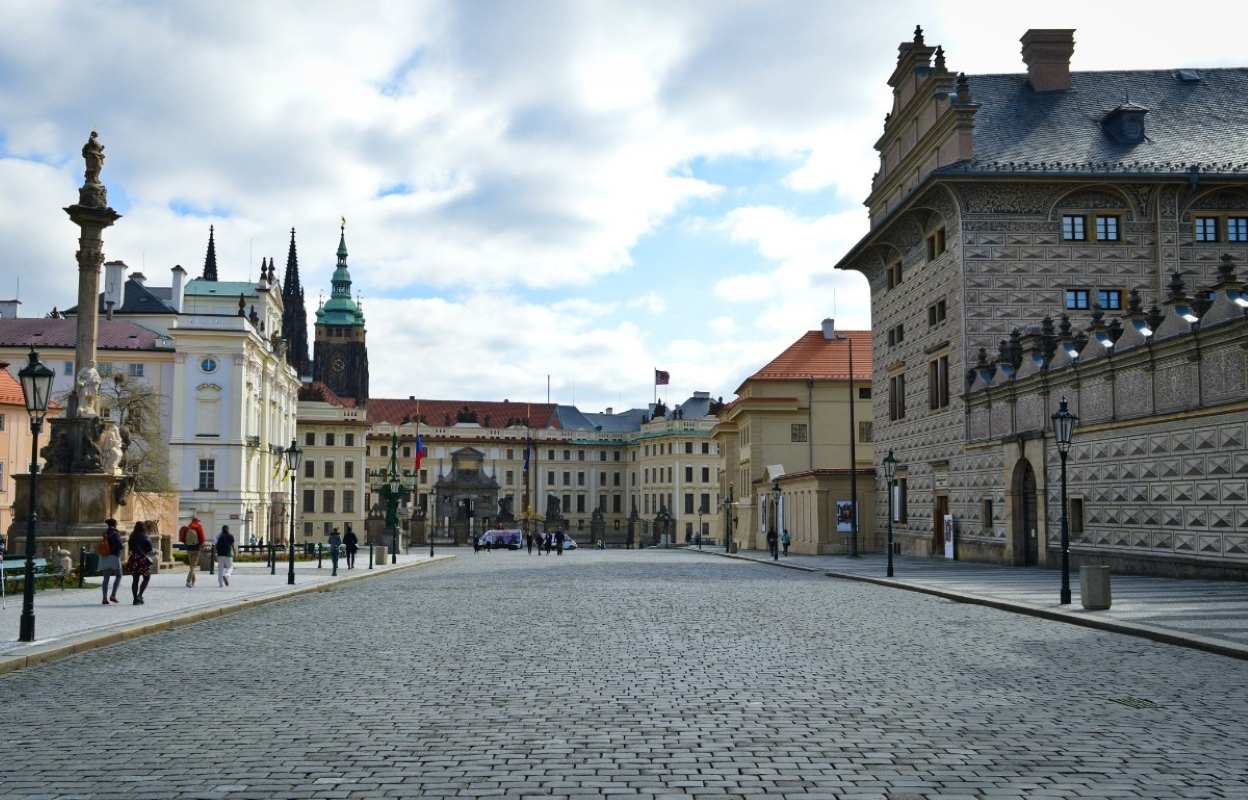 Hradčanské náměstí (zdroj Turistická mapa)