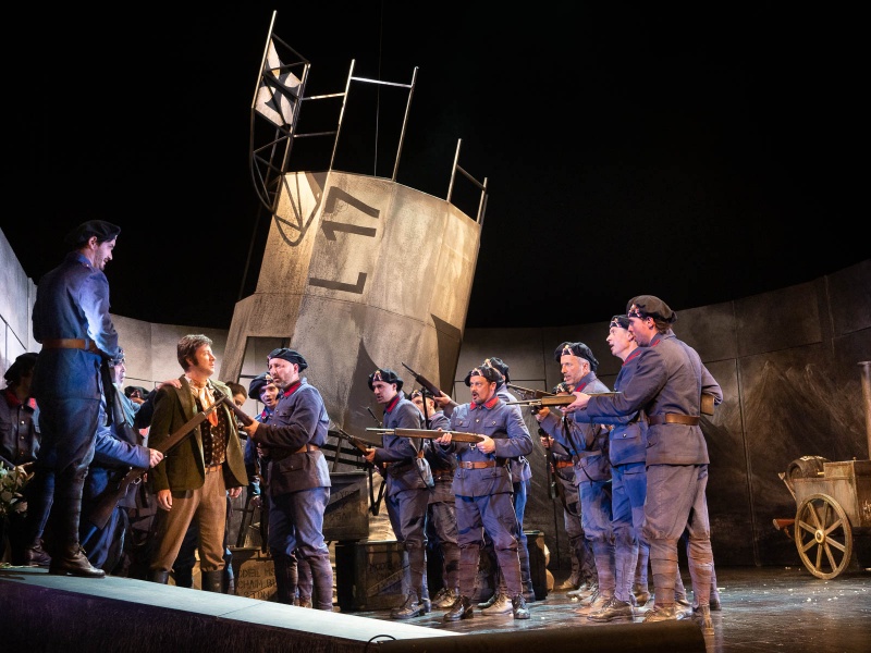 G. Donizetti: Dcera pluku - Divadlo F. X. Šaldy 2021 (foto Karel Kašák)
