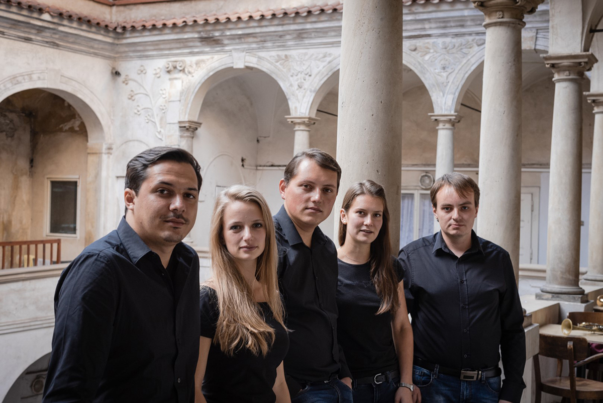 PBtet - Prague Brass quintet (zdroj Agentura pro rozvoj Broumovska)