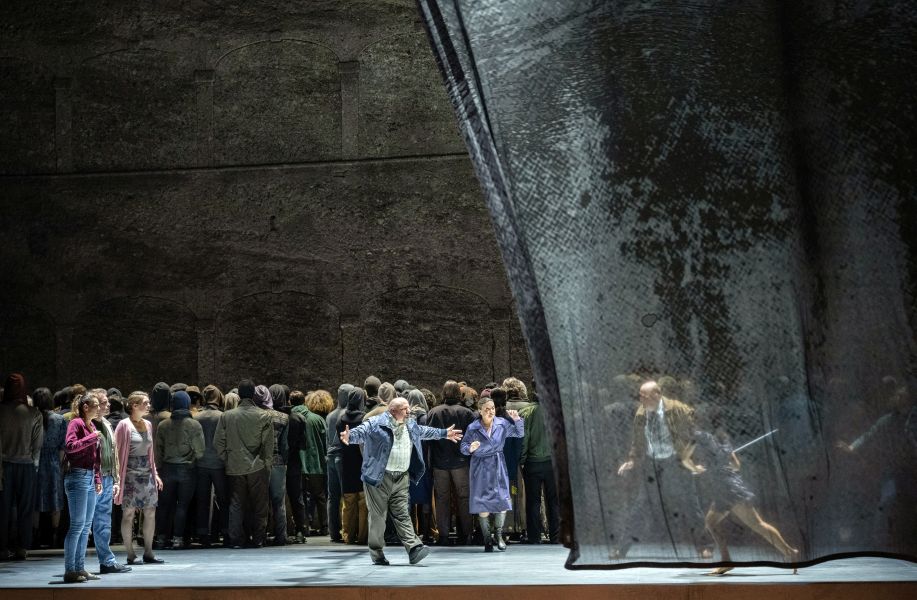 Leoš Janáček: Káťa Kabanová – Salzburger Festspiele, premiéra 7. srpna 2022 (foto Monika Rittershaus)