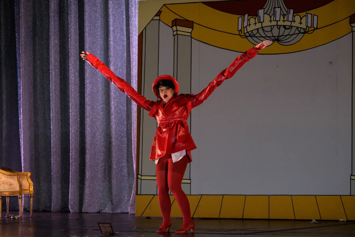 György Ligeti: Le Grand Macabre – Eir Inderhaug, Národní divadlo – Státní opera, Praha (zdroj Národní divadlo, foto Serghei Gherciu)