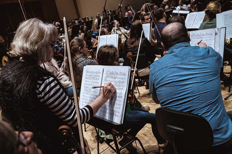 Natáčení CD Ernő Dohnányi: Piano Concertos Nos. 1 & 2 – Státní filharmonie Košice (foto Jaroslav Ľaš)