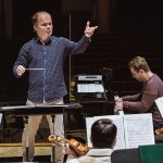 Natáčení CD Ernő Dohnányi: Piano Concertos Nos. 1 & 2 – Státní filharmonie Košice, Zbyněk Müller a Ladislav Fančovič (foto Jaroslav Ľaš)