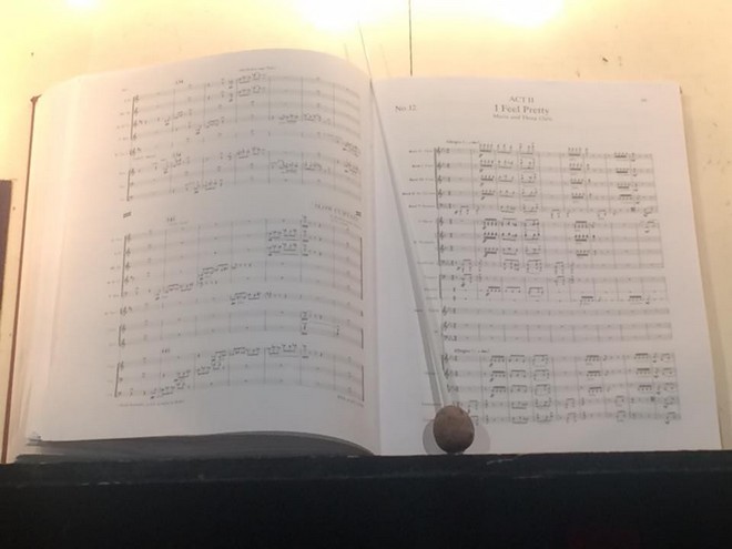 partitura Gustava Dudamela - West Side Story (foto Robert Rytina)