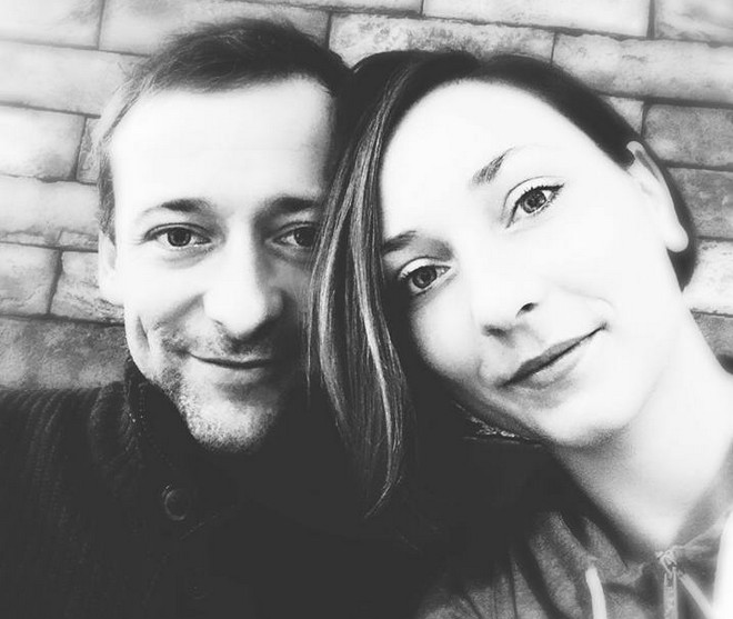 Edita Raušerová s priateľom (foto archív Edity Raušerovej)