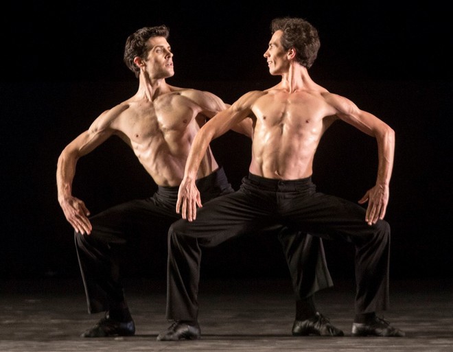 Roberto Bolle a Alexandre Riabko - Opus 100 - Bolle and Friends 2015 (foto Luciano Romano)