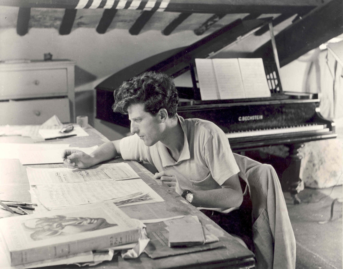 Lukas Foss (zdroj Society of Fellows American Academy in Rome)