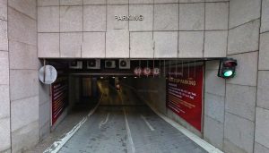 Parkoviště Národního divadla (zdroj Google Maps)