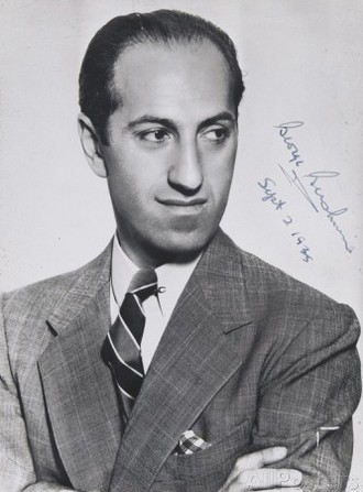 George Gershwin (foto archiv autora)