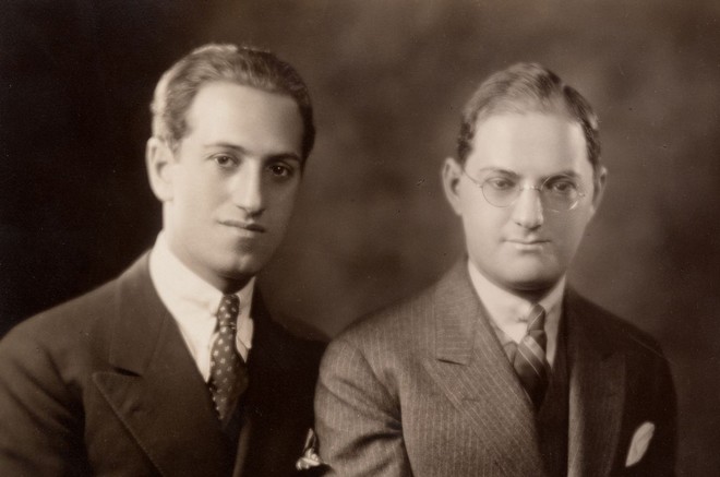 George Gershwin a Ira Gershwin (foto archiv autora)