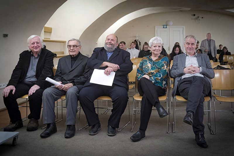 Mezinárodní soutěž Zdeňka Fibicha v kompozici melodramů 2023 – porota: Ivan Kurz, Jiří Teml, Jiří Bezděk, Dagmar Mocná, Pavel Trojan (foto se souhlasem Jiřího Bezděka)