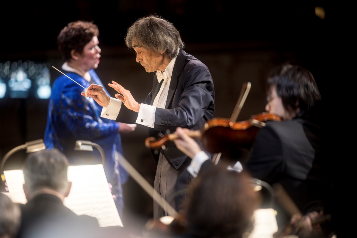 Richard Wagner: Valkýra – Christiane Libor (Brünnhilde), Kent Nagano, Státní opera Praha, 9. března 2024 (zdroj Národní divadlo, foto Vojtěch Brtnický)