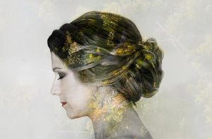 Rusalka v parku (zdroj Zámek Liteň)
