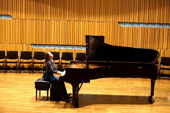 Reprezentativní koncert klavírního oddělení Pražské konzervatoře - Marie Šumníková (foto Michal Rezek)