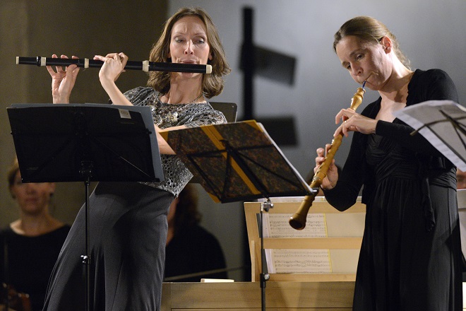 Simona Šaturová, Collegium Marianum - Gloria: Jana Semerádová, Luise Haugk - Svatováclavský hudební festival 21.9.2016 (foto Ivan Korč)