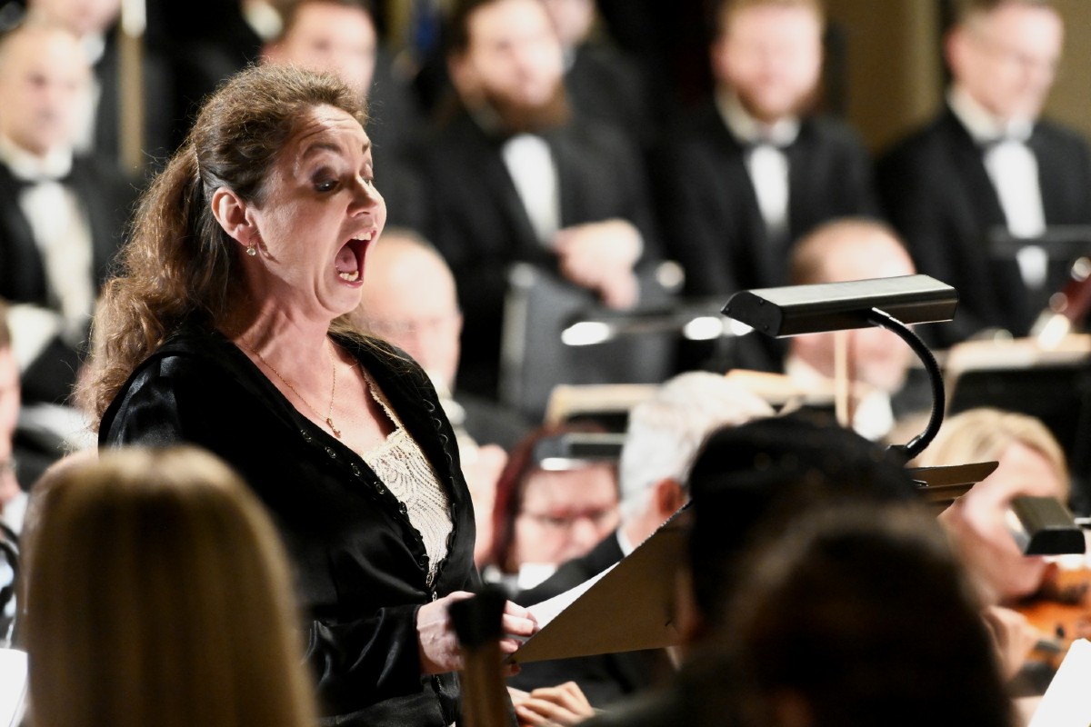 Antonín Dvořák: Svatební košile, Závěrečný koncert Svatováclavského hudebního festivalu 2022 – Pavla Vykopalová, 28. září 2022 (zdroj Svatováclavský hudební festival, foto Ivan Korč)