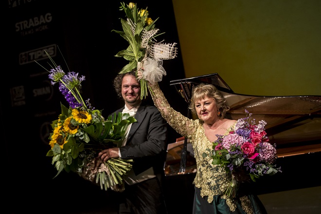 Edita Gruberová recitál - Peter Valentovič, Edita Gruberová - Viva Musica! 2016 Bratislava (foto Zdenko Hanout)