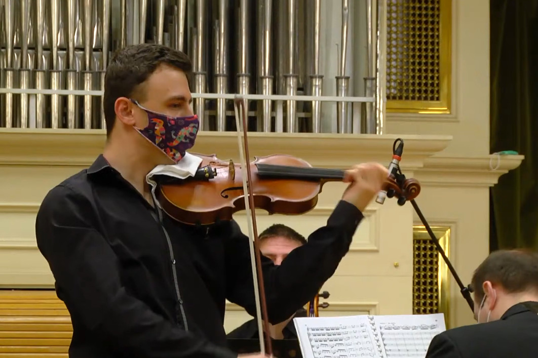 Jan Rybka a Filharmonie Brno (foto Filharmonie Brno)