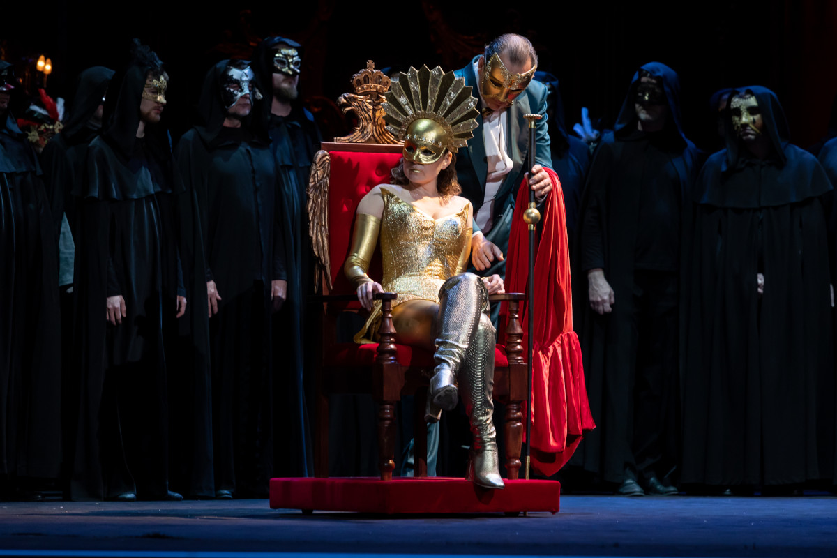 F. Schreker: Vzdálený zvuk - Světlana Aksenová a Ivo Hrachovec - Státní opera Praha 2022 (foto Zděnek Sokol)
