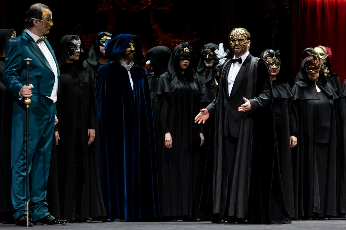 F. Schreker: Vzdálený zvuk - Ivo Hrachovec a Aleš Briscein - Státní opera Praha 2022 (foto Zděnek Sokol)