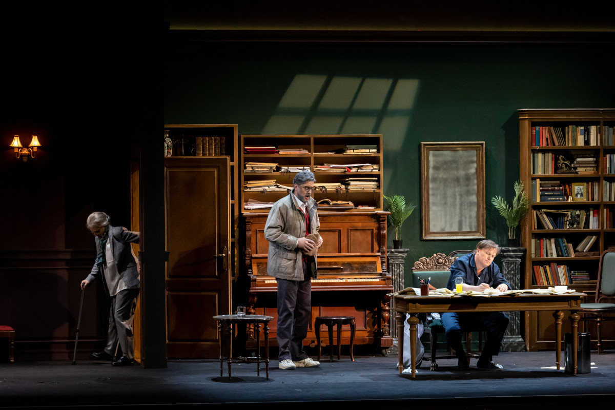 F. Schreker: Vzdálený zvuk - Daria Rositskaja, Miloš Horák a Aleš Briscein - Státní opera Praha 2022 (foto Zděnek Sokol)