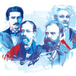 Grafika koncertu HAMU: Z Domoviny (zdroj HAMU)