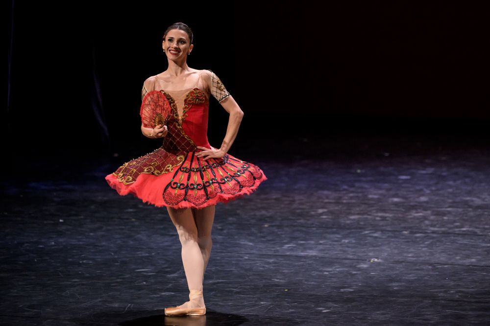 Don Quijote pas de deux, Maria Baranova (foto Serghei Gherciu, Bubeníček International Ballet Gala)
