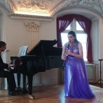 Bodenseefestival: Chant des partisans, 3. června 2025, Museum Überlingen, Německo – Daniel Wiesner a Anna Paulová (foto Věra Šustíková)