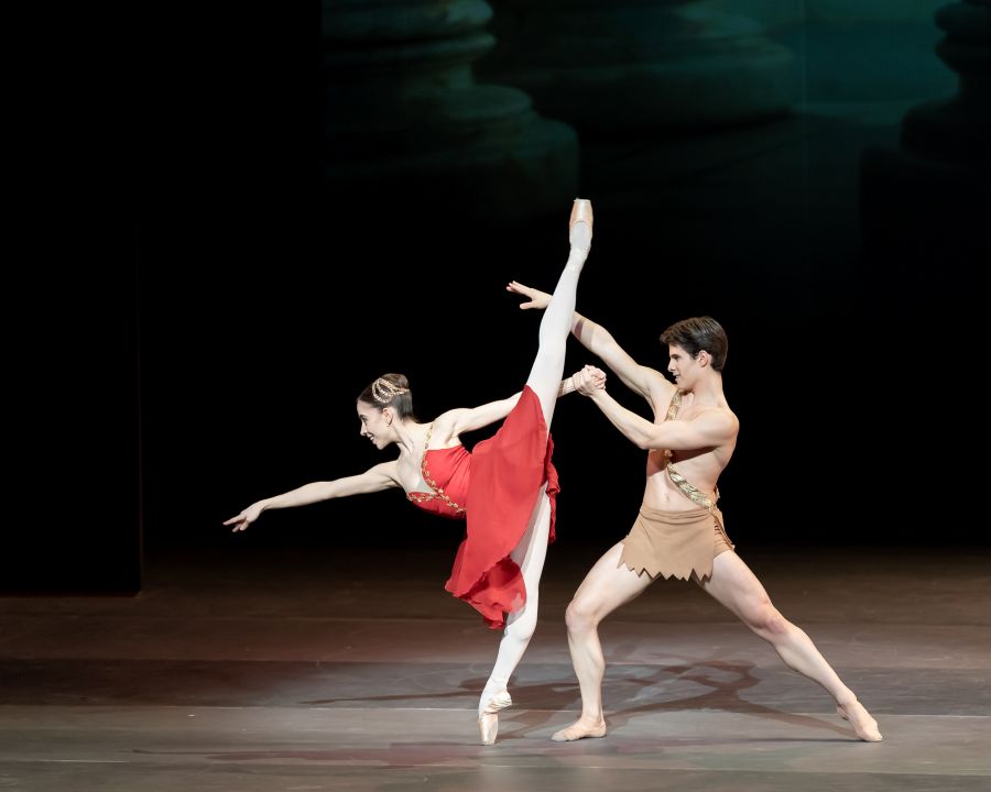 Margarita Fernandes a António Casalinho (Diana a Akteon, foto Jack Devant)