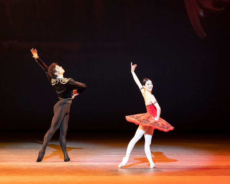 Maia Makhateli a Timothy van Poucke (Don Quixote, foto Jack Devant)