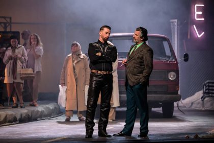 Giacomo Puccini: Manon Lescaut, Státní opera, 2025 – Csaba Kotlár, František Zahradníček (foto Serghei Gherciu)
