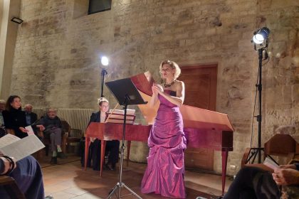 Dagmar Šašková, Monika Knoblochová, Hudební salón Café crème, 2024 (zdroj Hudební salón Café crème)
