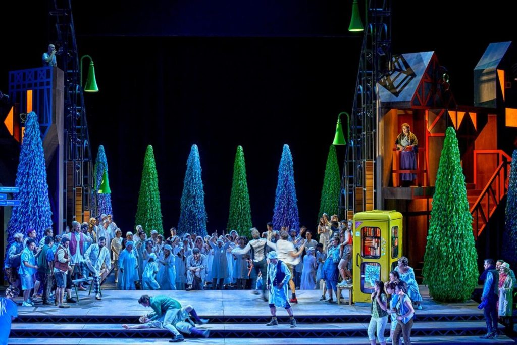 Richard Wagner: Mistři pěvci norimberští, Festival Bayreuth 2025 (zdroj Bayreuther Festspiele, foto Enrico Nawrath)