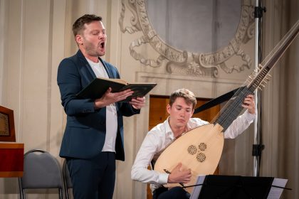 Letní slavnosti staré hudby: Their Majesties, 31. července 2025, Lobkowiczský palác – Pieter De Praetere, Musica Gloria (foto Ivan Malý)