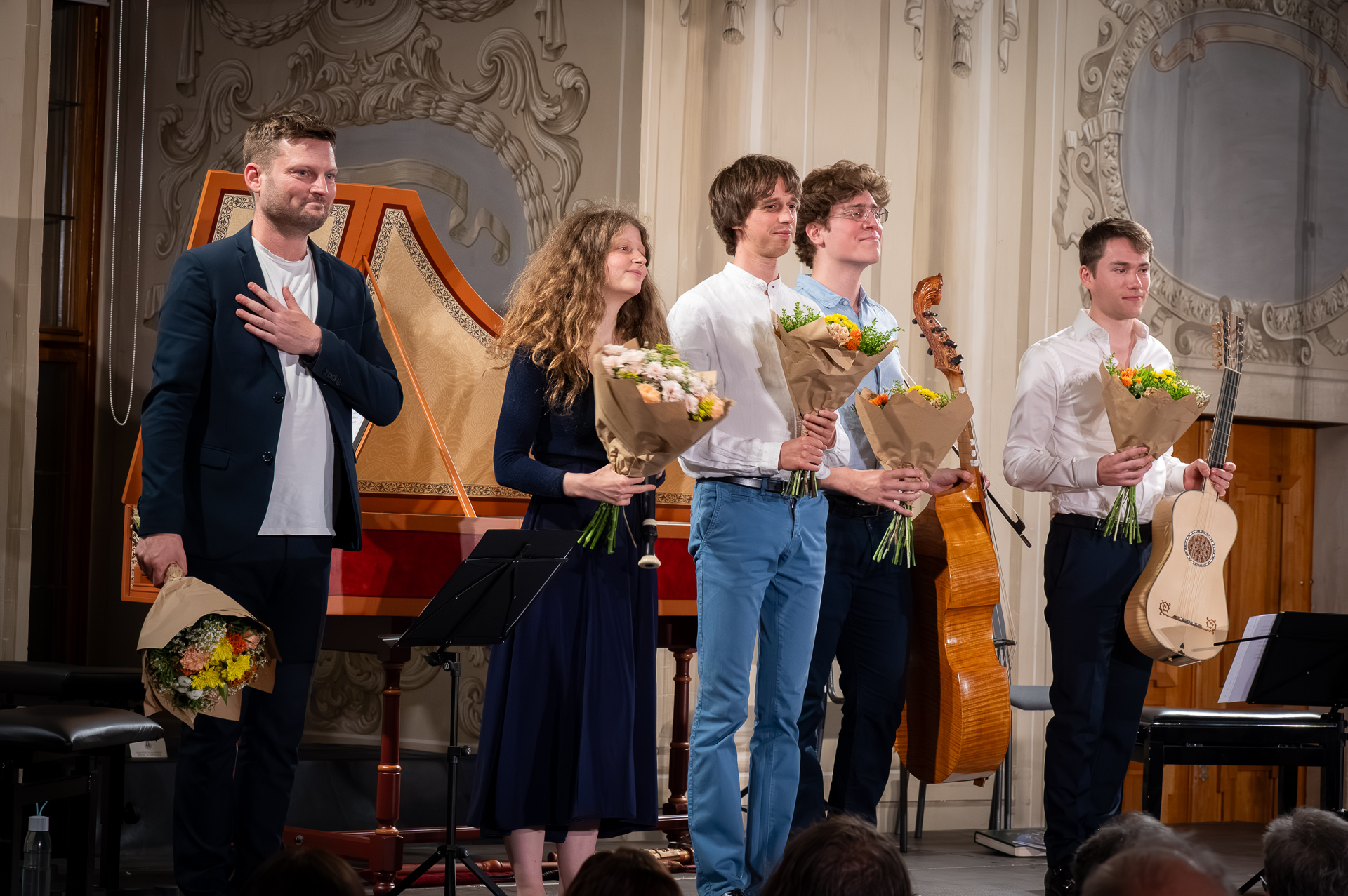 Letní slavnosti staré hudby: Their Majesties, 31. července 2025, Lobkowiczský palác – Pieter De Praetere, Musica Gloria (foto Ivan Malý)