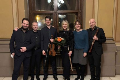 Petr Popelka, Ernst Simon Glaser, Magnus Boye Hansen, Cecilie Løken Hesselberg, Marianne Beate Kielland, Björn Nyman (zdroj Marianne Beate Kielland)
