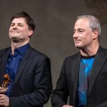 Roman Patočka & Itamar Golan, 14. ledna 2025, kostel sv. Šimona a Judy (foto Petr Dyrc)