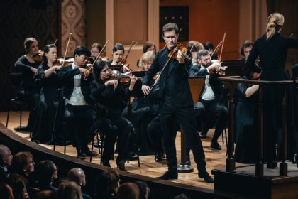 Josef Špaček, Gemma New, Prague Philharmonia, 16. února 2025, Rudolfinum, Praha (zdroj Prague Philharmonia, foto Petr Chodura)