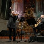 Symfonický orchestr hlavního města Prahy FOK: Niccolò Paganini, 31. března 2025, kostel sv. Šimona a Judy, Praha – Jiří Vodička a Pavel Steidl (foto Petr Dyrc)