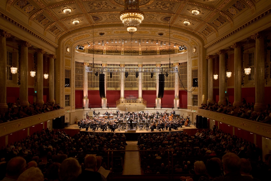 Marin Alsop, ORF Radio-Symphonieorchester Wien, Jazz at Lincoln Center Orchestra, 3. dubna 2025, Velký sál, Konzerthaus, Vídeň (zdroj Wynton Marsalis, foto Luigi Beverelli)