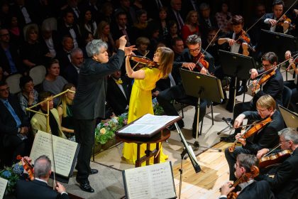 Pražské jaro: London Symphony Orchestra, 29. května 2025, Obecní dům –⁠⁠⁠⁠⁠⁠ Antonio Pappano, Lisa Batiashvili, London Symphony Orchestra (foto Pera Hajská)
