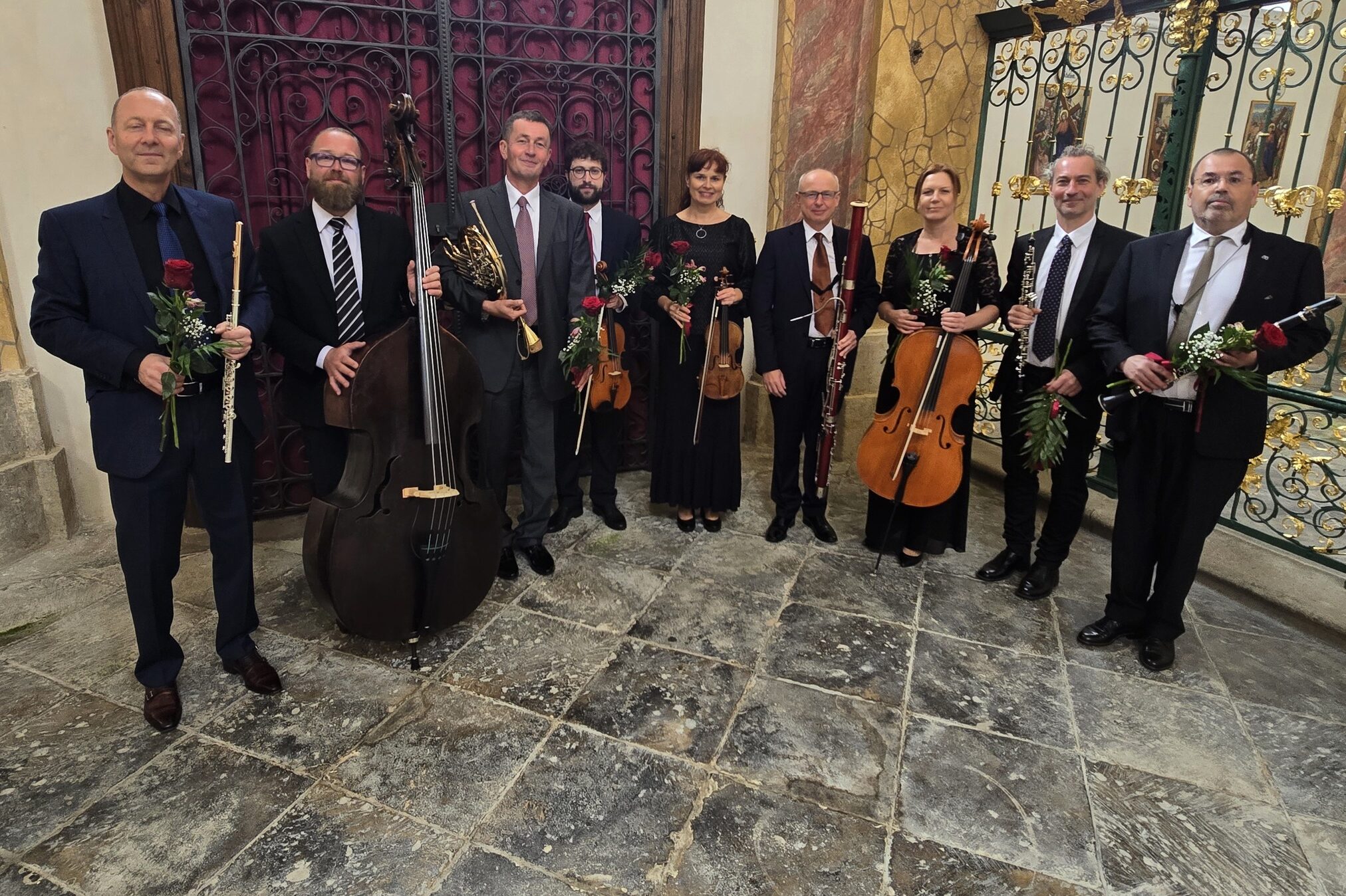 Hudební festival Ludwiga van Beethovena: České noneto, 1. června 2025, Cisterciácký klášter Osek – České noneto (zdroj Hudební festival Ludwiga van Beethovena)
